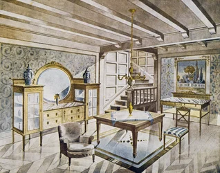 Design of Sitting Rooms, Circa 1900