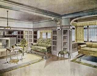 Design of Sitting Rooms, Circa 1900