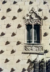 Exterior of the Casa de la Conchas (detail)