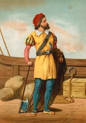 Martin Alonso Pinzon who sailed with Columbus