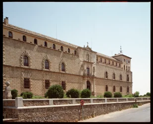 Renaissance art: view of the Hospital de Tavera (Tavera Hospital) 16th century Toledo, Spain
