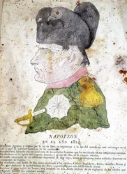 Spanish Cartoon by Napoleon 1st