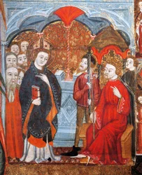 St Lazarus Receiving the First Christians of Marseille in the Presence of the King of Provence