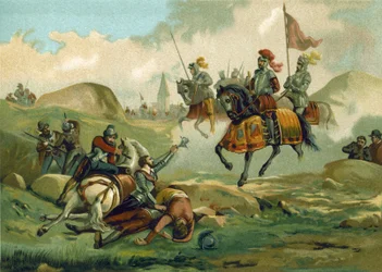 The Seigneur de Senlis taken prisoner by the Spanish, Mons, 1572