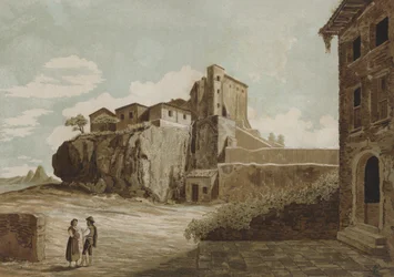 The Tarpeian Rock, Rome