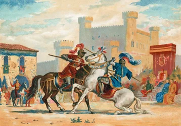 Tournament in the Middle Ages