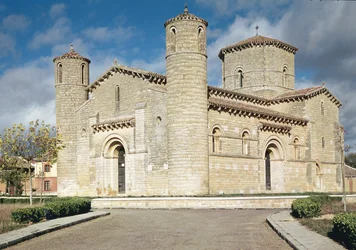 View of the Church of San Martin, built 1035-66