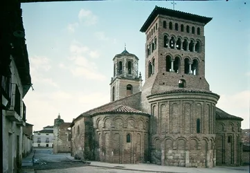 View of the Church of San Tirso
