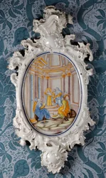 Wall plaque, Alcora Ceramic Factory