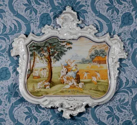 Wall plaque, Alcora Ceramic Factory