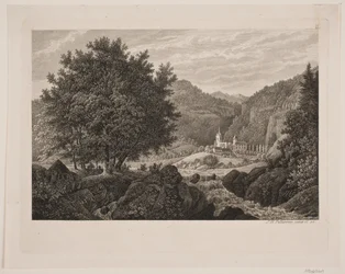 Mountain Landscape with a Church
