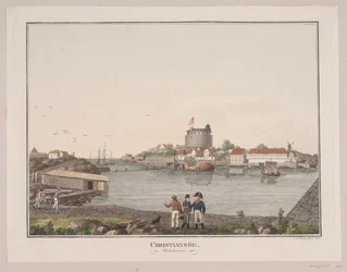 Christiansø. South Harbor