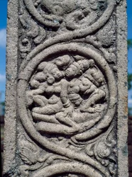 Relief of a Pillar of Buddhist Temple