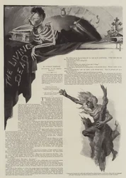 Illustration for The Living Dead, by Outram Tristram