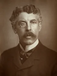 Squire Bancroft, British actor-manager, 1883