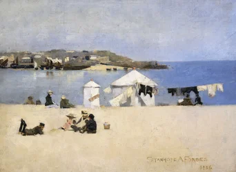 Children on the Beach, St. Ives