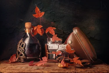 Vintage Autumn Still Life