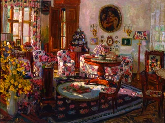 Interior in the Manor House Brasovo