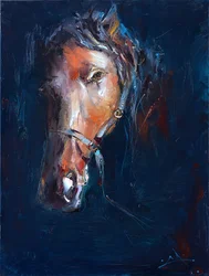 Dark Horse Portrait