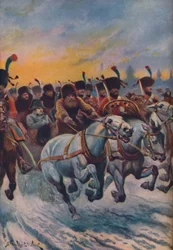 Napoleon at the Retreat from Moscow, c1925