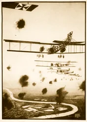 Daylight Raid on London, illustration from 