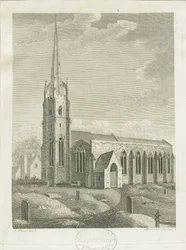 Clifton Campville Church (engraving)