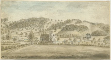 Colwich Church and Oakedge House