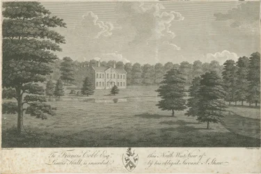 Lysways Hall: engraving, nd [1762-1802]