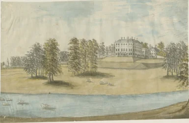 Patshull House: Water Colour Painting