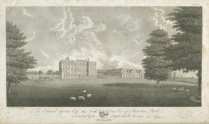 Shenstone Park - Hall: engraving, nd [late 18th cent]