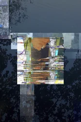 Glitch Nature Abstract