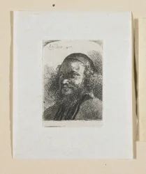 Bust of a Smiling Young Man