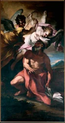 Saint Jerome Flagellated by Angels