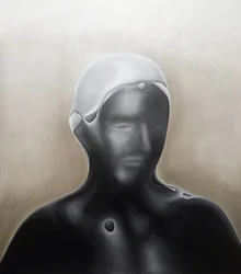 Abstract Dark Figure