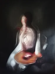 Abstract Guitarist Mood