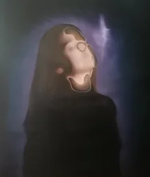Ethereal Upward Gaze
