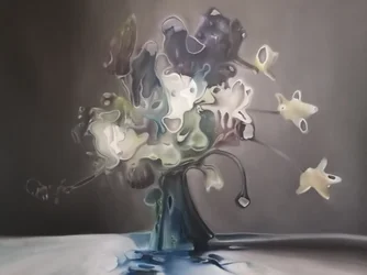 Fluid Abstract Flowers