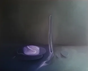Fluid Purple Still Life