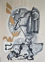 Monochrome Flowing Form