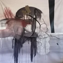 Pensive Abstract Figure