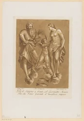 Saturn, Venus, and Cupid