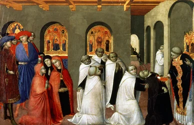 The Miracle of the Holy Sacrament, from the Predella of the Altar of the Holy Eucharist, 1423