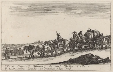 Baggage Train, c. 1641