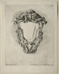 Collection of Various Caprices and New Designs of Cartouches and Ornaments: No 12