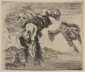 Daedalus and Icarus, from Game of Mythology