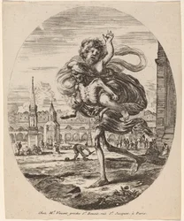 Death Carrying a Child to the Left