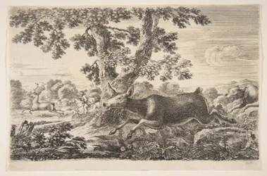 Deer Hunt, from Animal Hunts (Chasses à Différents Animaux)