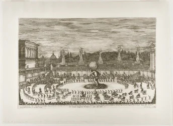 Equestrian Ballet in the Amphitheater of the Boboli Gardens