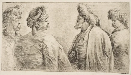 Four Turks, Half Length