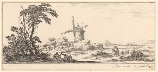 Landscape with Windmill